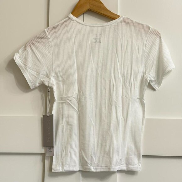 Negative Underwear Whipped Baby Tee in White, Size Small - Picture 8 of 8